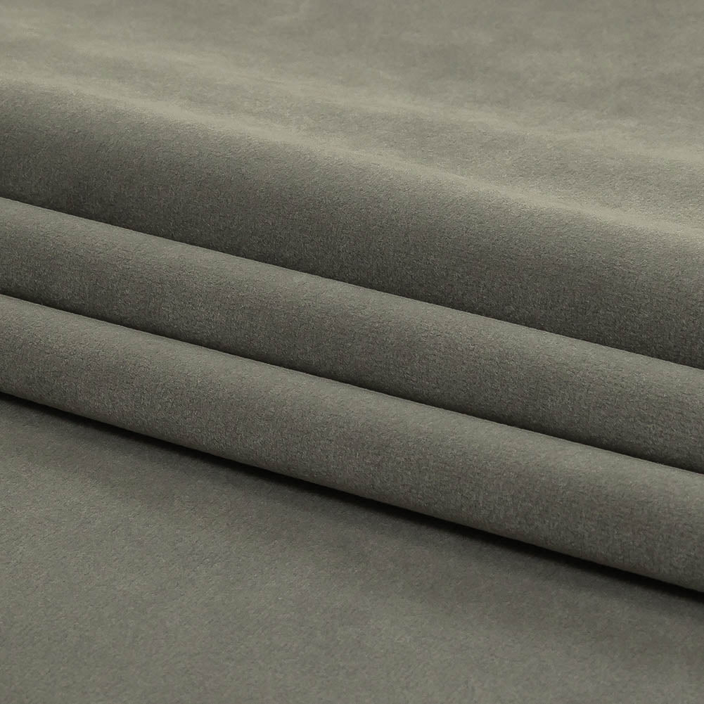 Nickel Creamy Polyester Velvet Folded