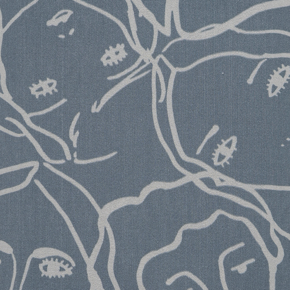 Mood Exclusive Un dia en Andorra Steel Gray Cotton Poplin - Full