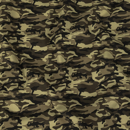 European Green Camouflage Cotton Poplin
