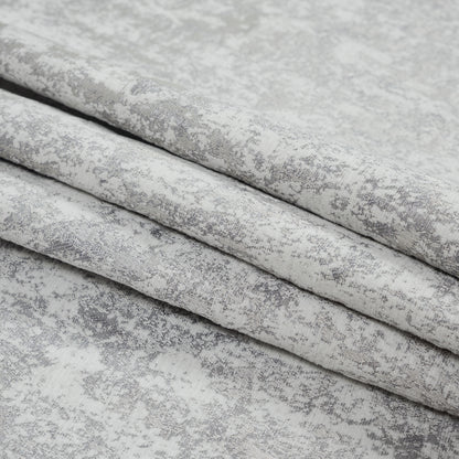 Sterling Silver Metallic Marble Chenille Folded