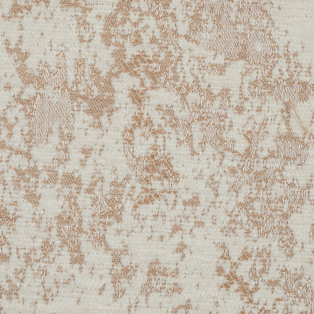 Champagne Metallic Marble Chenille Detail