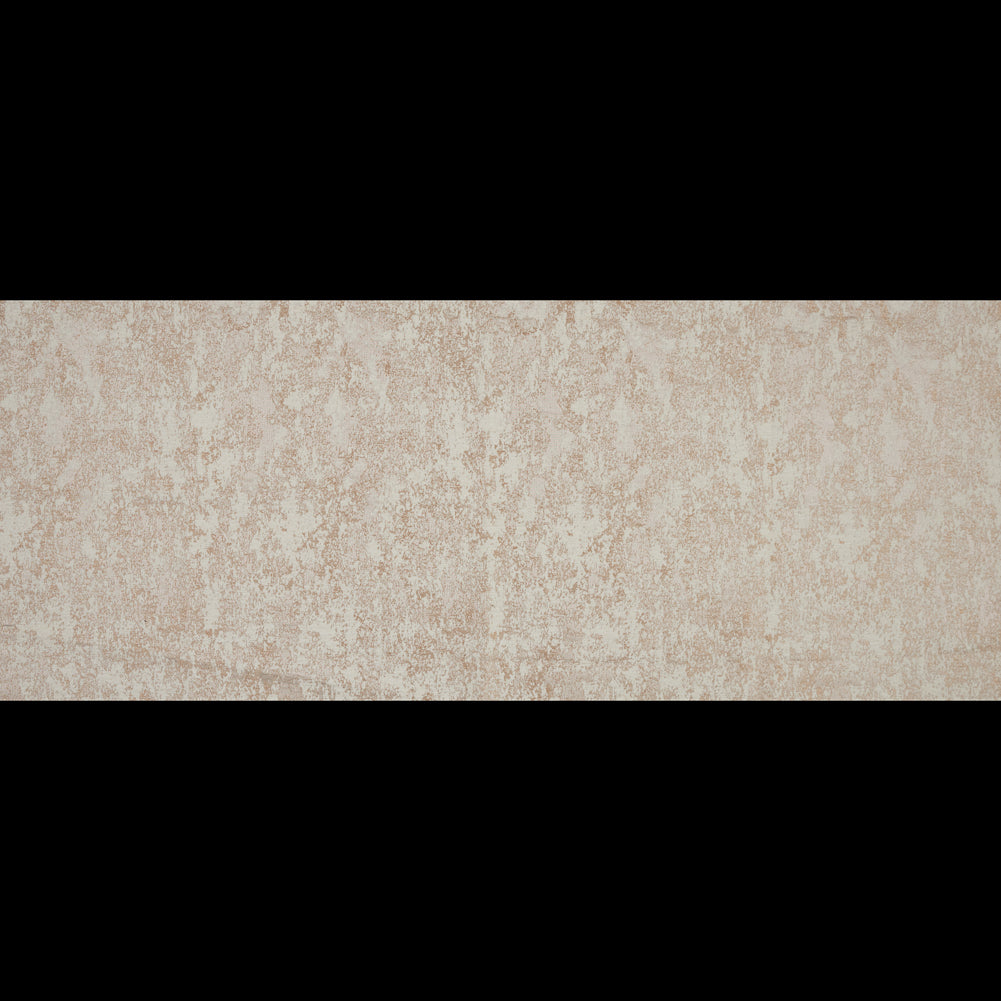 Champagne Metallic Marble Chenille Full