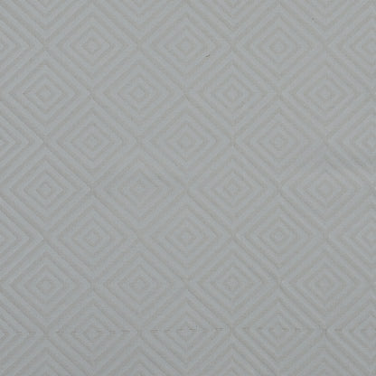 Off-White Diamond Patterned Jacquard