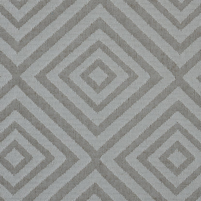 Beige and White Diamond Patterned Jacquard Detail