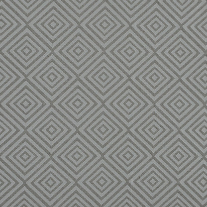 Beige and White Diamond Patterned Jacquard