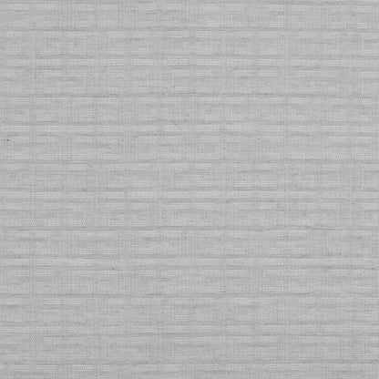 Gray Geometric Polyester and Cotton Jacquard