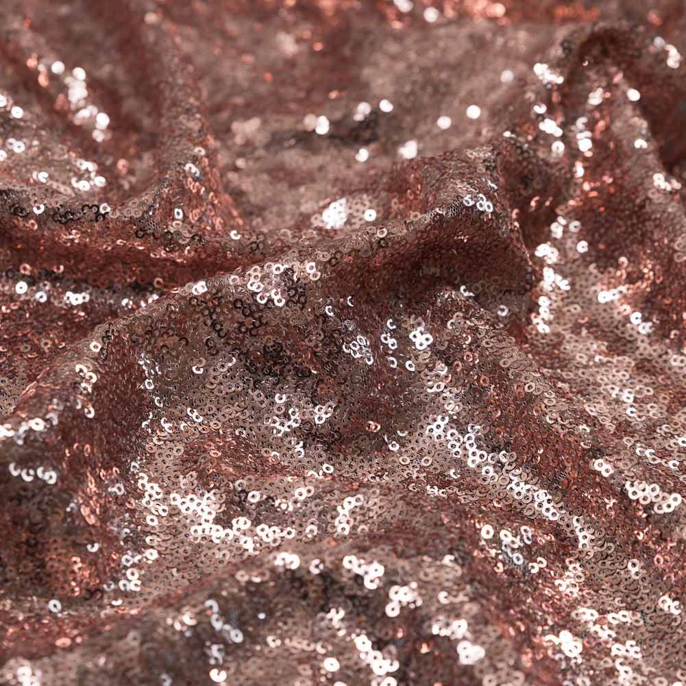 Mesh with Baby Sequins - Blush - Mariah Collection Full