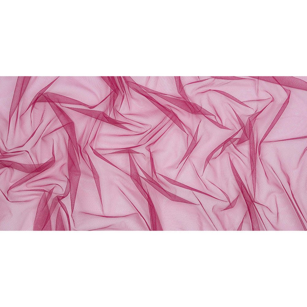 Leonardo Dark Magenta Soft Nylon Tulle - Drape