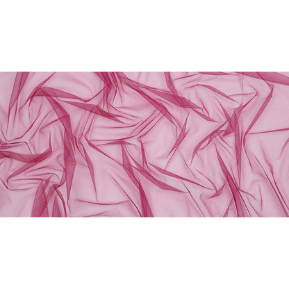 Leonardo Dark Magenta Soft Nylon Tulle - Drape