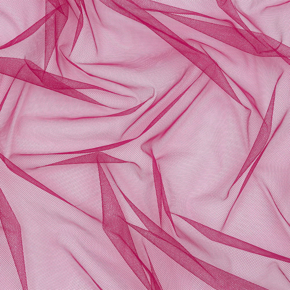 Leonardo Dark Magenta Soft Nylon Tulle