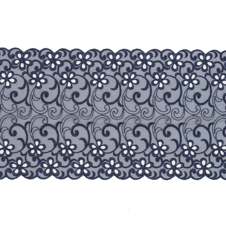 template--25130090922057__main-Maritime Blue Floral Embroidered Mesh - 8"