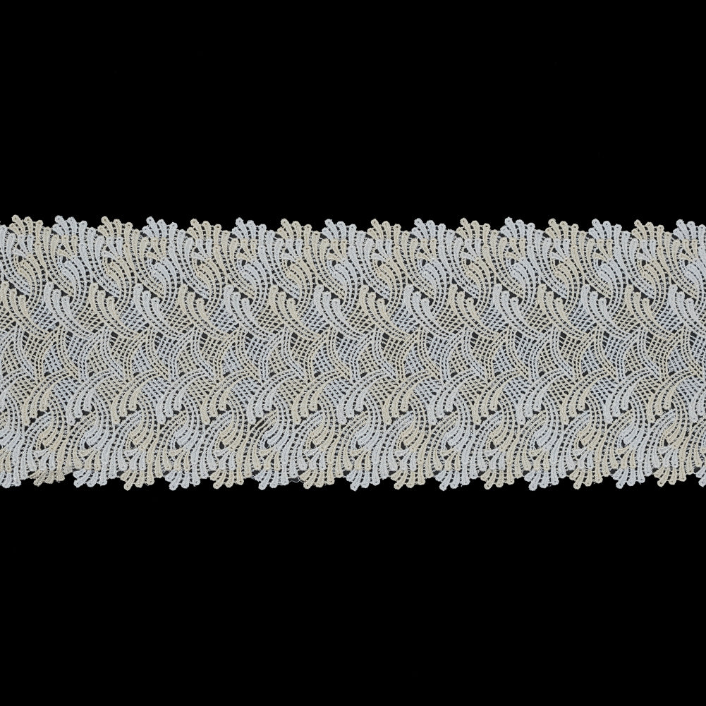 Cream and Ivory Venise Lace Trim - 6