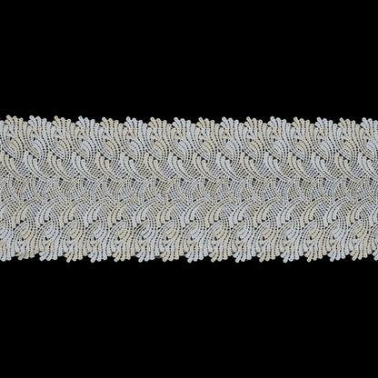 Cream and Ivory Venise Lace Trim - 6