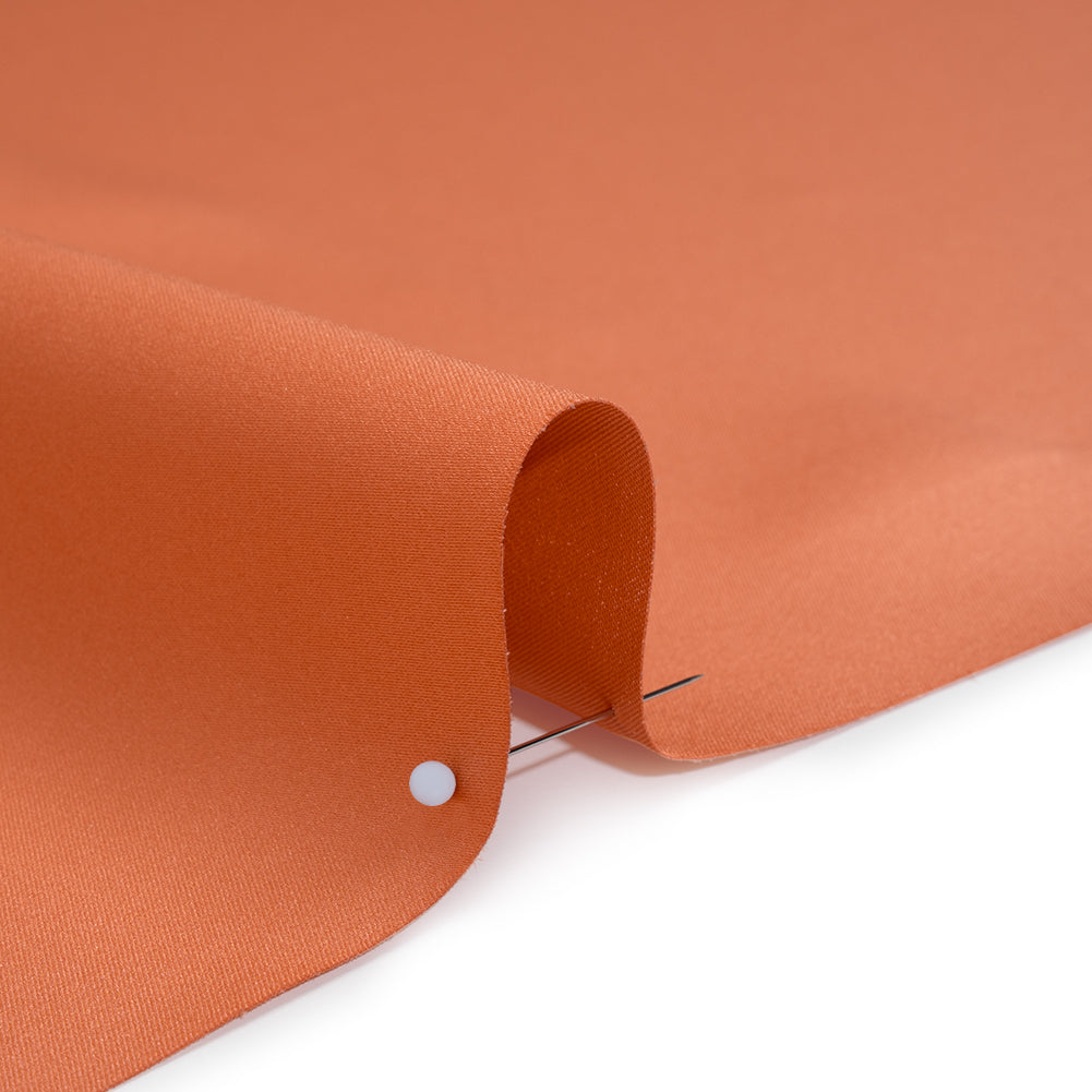 Polyester Satin - Papaya - Reverie Collection - Detail