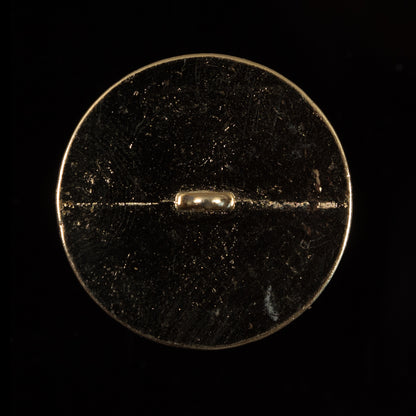 Italian Navy and Gold Metal Button - 44L/28mm Detail