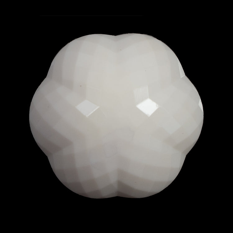 template--25130090922057__main-Italian Beige Floral Beveled Shank Back Button - 44L/28mm