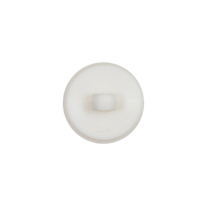 Italian Ivory Floral Nylon Button with Rhinestone Core - 24L/15mm - Detail