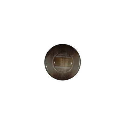 Italian Light Brown Glossy Shank Back Button - 18L/11.5mm Detail