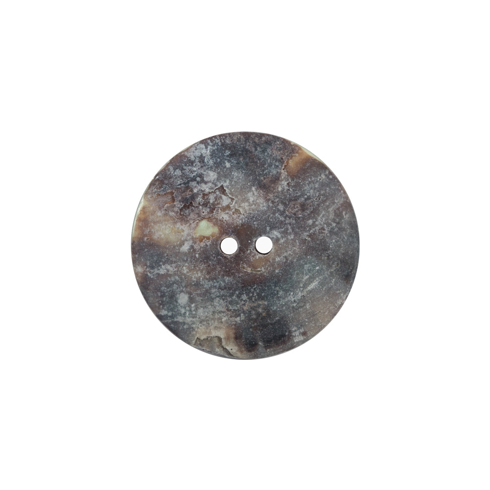 Italian Iridescent 2-Hole Shell Button - 32L/20mm Detail