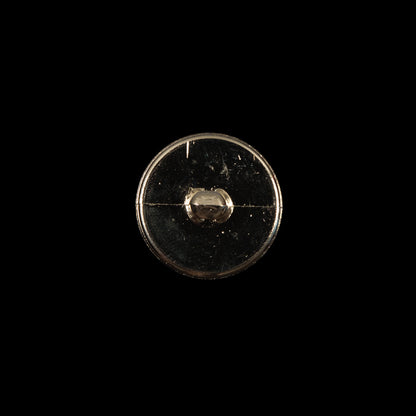 Italian Gold Chrome Plated Plastic Button - 20L/12.5mm Detail