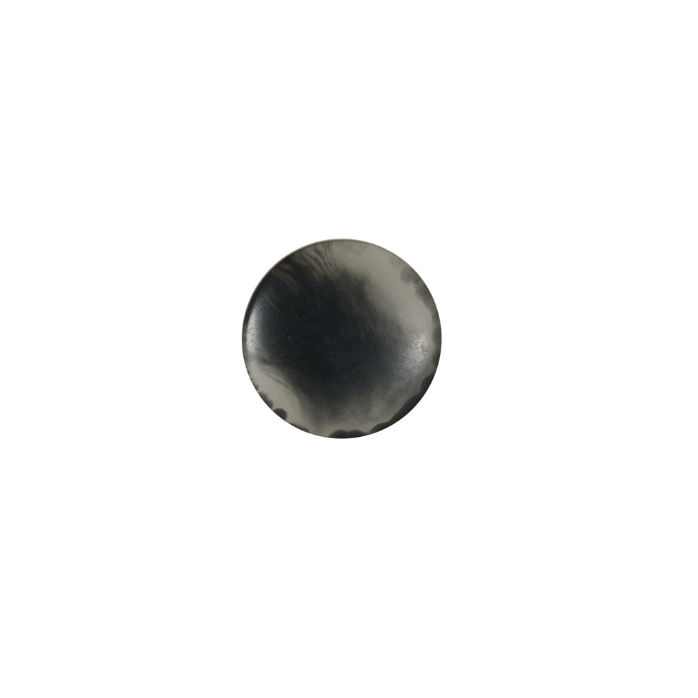 Italian Dark Gray Matte Shank Back Button - 18L/11.5mm