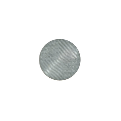 Italian Gray Plastic Shank Back Button - 20L/12mm