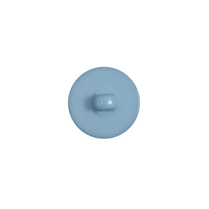 Italian Blue Plastic Shank Back Button - 20L/12.5mm Detail