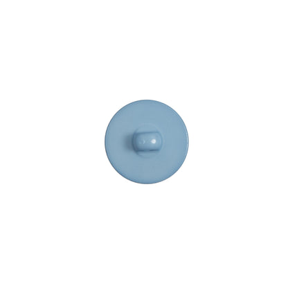 Italian Blue Plastic Shank Back Button - 18L/11.5mm Detail