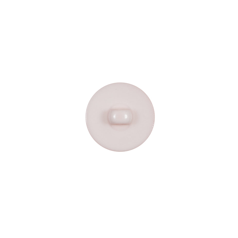 Italian Pink Plastic Shank Back Button - 18L/11.5mm Detail