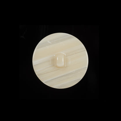 Luminous Italian Ivory Shank Back Button - 32L/20mm - Detail