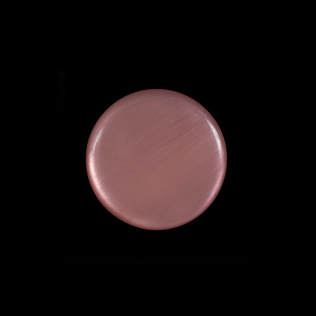 Luminous Italian Dusty Rose Shank Back Button - 32L/20mm