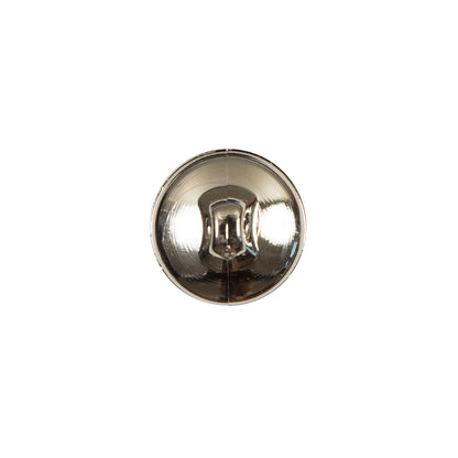 Italian Gold Floral Button with Rhinestone Core - 20L/12.5mm Detail