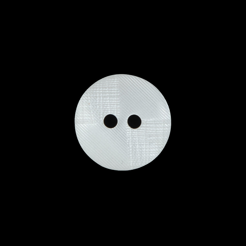 Italian Ivory 2-Hole Button - 24L/15mm
