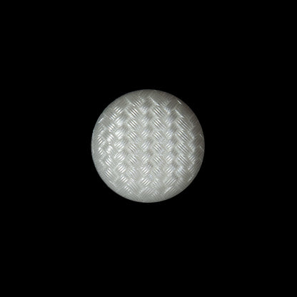 Italian Ivory Textural Nylon Sprayed Button - 24L/15mm