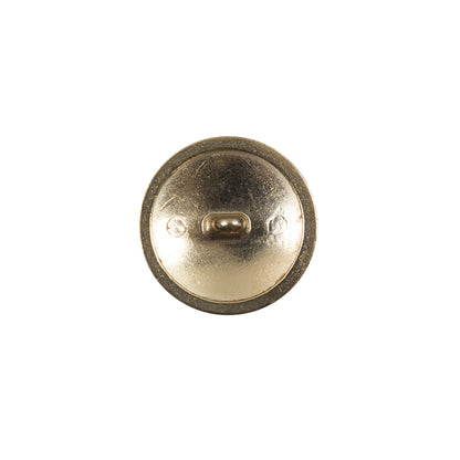 Italian Gold Metal Emblem Button - 24L/15mm - Detail