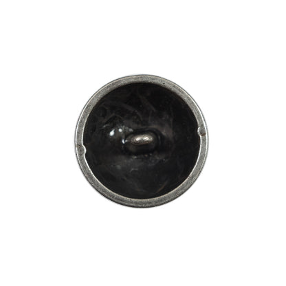 Italian Silver Metal Crest Button - 32L/20mm Detail