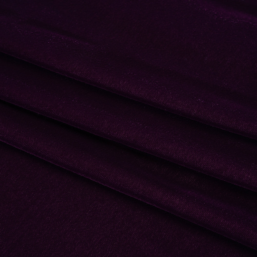 Polyester Micro Velvet - Plum