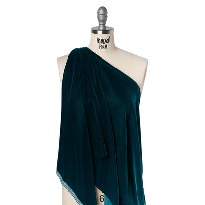 Polyester Micro Velvet - Teal