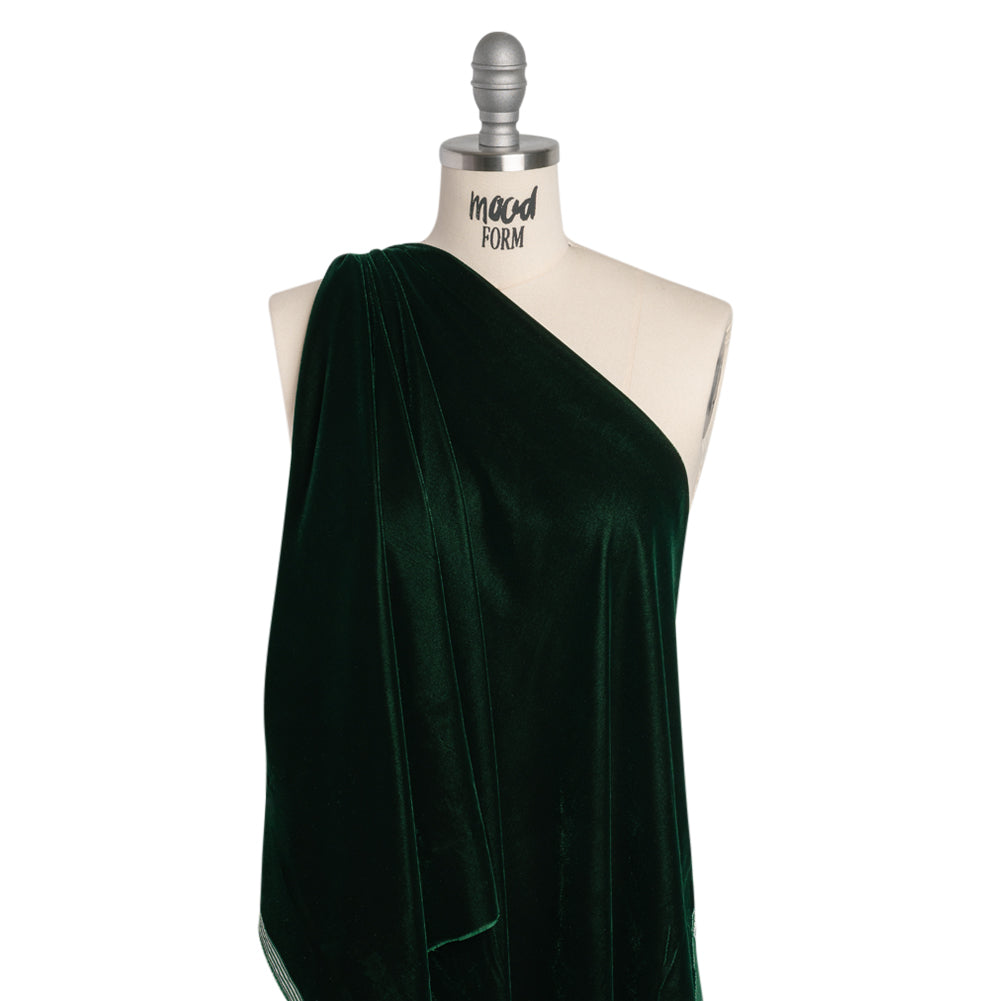 Polyester Micro Velvet - Hunter Green