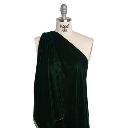 Polyester Micro Velvet - Hunter Green