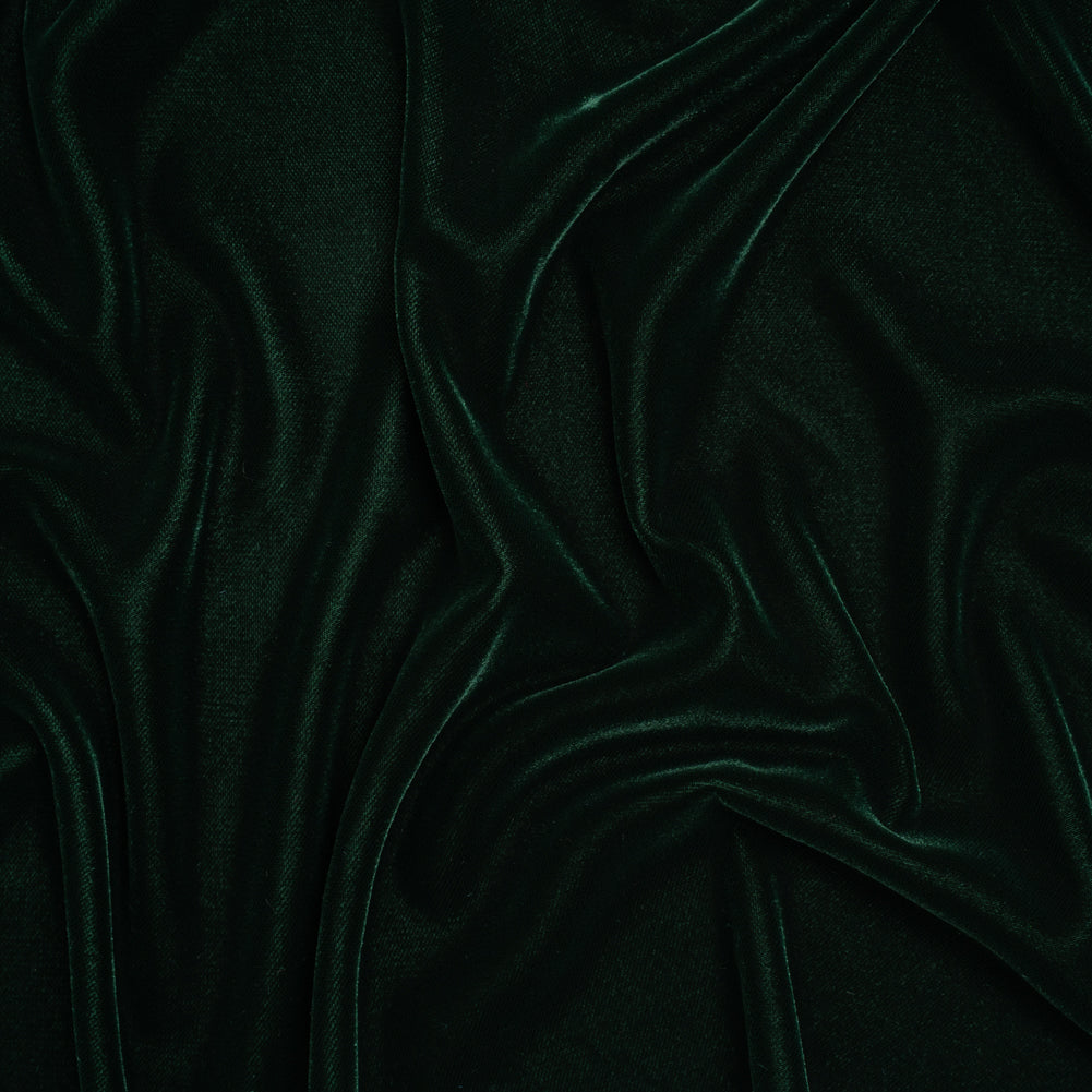 Polyester Micro Velvet - Hunter Green