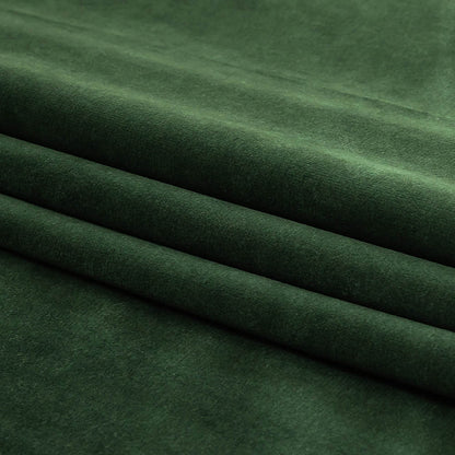 Moss Green Creamy Polyester Velvet - Folded