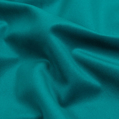 Harbor Blue Creamy Polyester Velvet - Detail