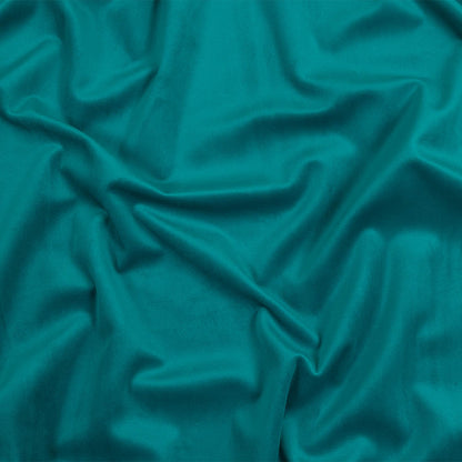 Harbor Blue Creamy Polyester Velvet