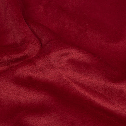 Bordeaux Creamy Polyester Velvet Detail