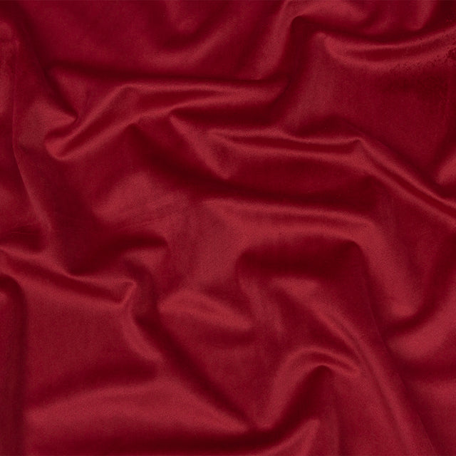 Bordeaux Creamy Polyester Velvet