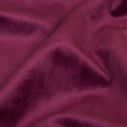 Deep Orchid Creamy Polyester Velvet - Detail