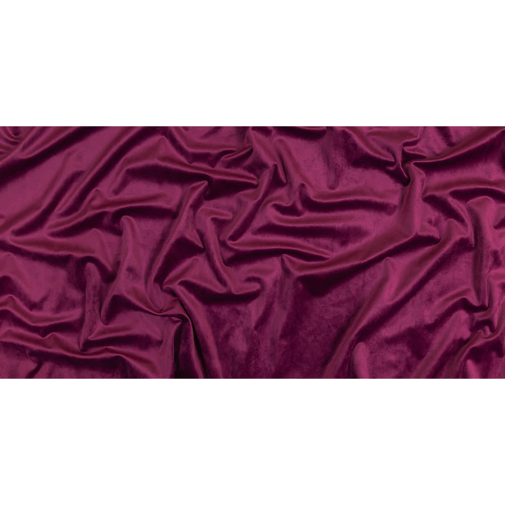 Deep Orchid Creamy Polyester Velvet - Full