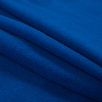 Blue Frost No Pill Polyester Fleece - Detail