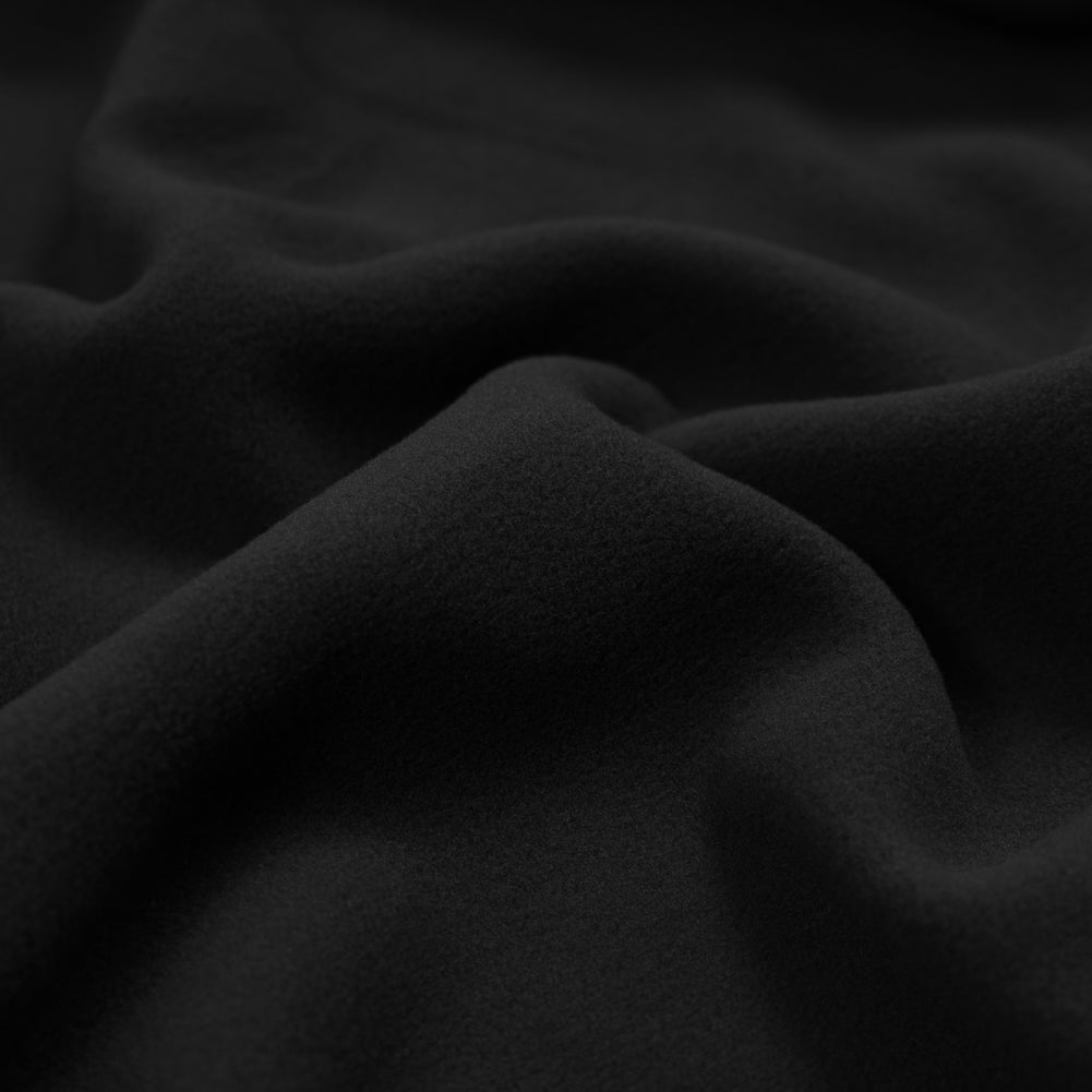 Black No Pill Polyester Fleece - Full